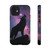 Wolf Howl Galaxy Phone Case Dual Protection – Night Sky Silhouette Tough Case