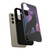 Wolf Howl Galaxy Phone Case Dual Protection – Night Sky Silhouette Tough Case