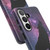 Wolf Howl Galaxy Phone Case Dual Protection – Night Sky Silhouette Tough Case
