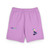 Colorful Wolf Moon Graphic Sweat Shorts | Crescent Phases Accent