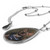 Classic Personalized Oval Pendant Necklace – Custom Engraved Teardrop Locket
