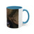 Accent Coffee Mug — Customizable 'Your Design Here' White & Black Accent Mug (11oz, 15oz)