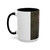Accent Coffee Mug — Customizable 'Your Design Here' White & Black Accent Mug (11oz, 15oz)