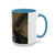 Accent Coffee Mug — Customizable 'Your Design Here' White & Black Accent Mug (11oz, 15oz)