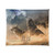 My Soul Runs with Wolves Comforter | Wolf Bedding | Rustic Wildlife Comforter | Nature & Moon Bedroom Decor