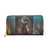Libra The Scales Zodiac Zipper Wallet | Astrology Wallet | Celestial Zodiac Gift | Libra Wallet