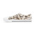 Natural Leopard Print Canvas Shoes | Women's Casual Animal Print Sneakers | Boutique Fashion Shoes
