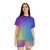 Rainbow Ombre Pajama Set | Colorful Women's Pajamas | Cozy Boutique Sleepwear | Rainbow Loungewear