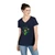 Stay Weird V-Neck T-Shirt | Alien & Planets Graphic Tee | UFO Boutique Apparel | Women's V-Neck Shirt