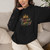 Queen Energy Premium Hoodie | Pastel Rainbow Graphic Hoodie | Front, Back & Sleeve Print | Boutique Women's Apparel