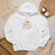 Queen Energy Premium Hoodie | Pastel Rainbow Graphic Hoodie | Front, Back & Sleeve Print | Boutique Women's Apparel