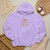 Queen Energy Premium Hoodie | Pastel Rainbow Graphic Hoodie | Front, Back & Sleeve Print | Boutique Women's Apparel