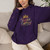 Queen Energy Premium Hoodie | Pastel Rainbow Graphic Hoodie | Front, Back & Sleeve Print | Boutique Women's Apparel