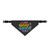 Stay Weird Rainbow Alien Pet Bandana | Clip-On Dog & Cat Bandana | UFO Pet Accessory | Boutique Pet Bandana