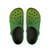 Area 51 EVA Foam Clogs | Alien Green Slip-On Shoes | Sci-Fi Inspired Lightweight Clogs | Unique Boutique Footwear