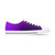 Amethyst Canvas Shoes | Purple Ombre Sneakers | Boutique Casual Shoes | Mystical Everyday Footwear