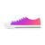 Afterglow Canvas Shoes | Sunset Gradient Sneakers | Colorful Casual Shoes | Golden Hour Footwear