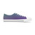 Ocean Spell Canvas Shoes | Ocean Gradient Sneakers | Coastal Casual Shoes | Beach-Inspired Footwear