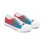 Mermaid Kiss Canvas Shoes | Ocean Gradient Sneakers | Coastal Casual Shoes | Beach-Inspired Footwear