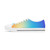 Bahama Mama Canvas Shoes | Tropical Gradient Sneakers | Colorful Casual Shoes | Beach & Vacation Footwear