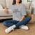 Hello Gorgeous T-Shirt | Purple & Black Graphic Tee | Boutique Women's Shirt | Confidence Apparel