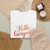 Hello Gorgeous Sunset T-Shirt | Colorful Sunset Glow Graphic Tee | Inspirational Boutique Women's Shirt