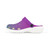 Ocean Spell Purple & Teal Ombre Kids EVA Clogs | Lightweight Youth Slip-On Garden Shoes | Colorful Summer Footwear