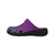 Ocean Spell Purple & Teal Ombre Kids EVA Clogs | Lightweight Youth Slip-On Garden Shoes | Colorful Summer Footwear