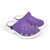 Love Spell Light Purple & Gray Ombre Kids EVA Clogs | Lightweight Youth Slip-On Garden Shoes | Dreamy Everyday Footwear