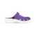 Love Spell Light Purple & Gray Ombre Kids EVA Clogs | Lightweight Youth Slip-On Garden Shoes | Dreamy Everyday Footwear