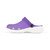 Love Spell Light Purple & Gray Ombre Kids EVA Clogs | Lightweight Youth Slip-On Garden Shoes | Dreamy Everyday Footwear