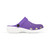 Love Spell Light Purple & Gray Ombre Kids EVA Clogs | Lightweight Youth Slip-On Garden Shoes | Dreamy Everyday Footwear