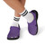 Love Spell Light Purple & Gray Ombre Kids EVA Clogs | Lightweight Youth Slip-On Garden Shoes | Dreamy Everyday Footwear