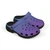 Twilight Light Purple & Blue Ombre Kids EVA Clogs | Lightweight Youth Slip-On Garden Shoes | Dreamy Everyday Footwear