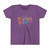 Princess Energy Youth Tee | Cute Girls Graphic T-Shirt | Empowering Rainbow Kids Shirt | Positive Youth Apparel
