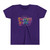 Princess Energy Youth Tee | Cute Girls Graphic T-Shirt | Empowering Rainbow Kids Shirt | Positive Youth Apparel