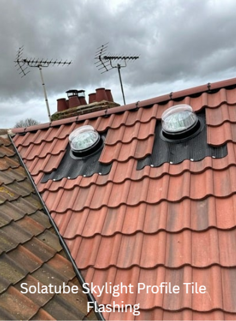 Solatube Skylight Profiled Tile Flashing