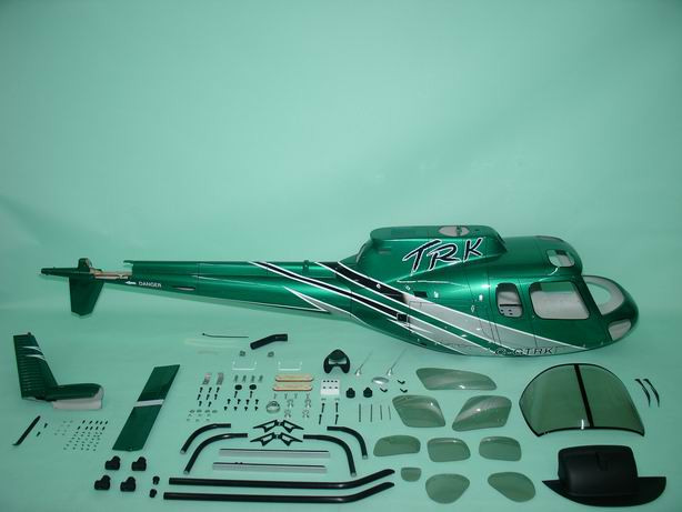 T Rex 600 Rc Heli Scale Fuselage Magnum 600 Size MD500-D RC