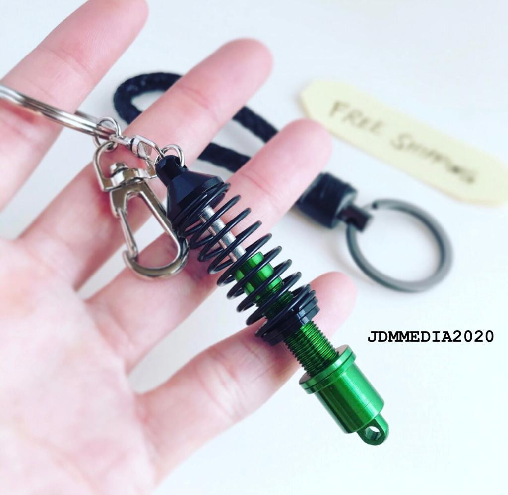 Coilover Damper Keychain All Black (FREE SHIPPING) JET TECH MODELS