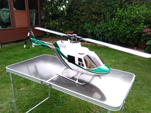 FUNKEY Scale Fuselage Jet Ranger (NEW VERSION) .30 (550) size GREEN COLOR FUNKEY Scale Fuselage Jet Ranger (NEW VERSION) .30 (550) size GREEN COLOR