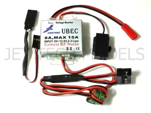 8A External UBEC w/ 5.1V Step-Down Voltage Regulator