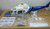 FUNKEY Scale fuselage Agusta 109A .50 (600) size Blue Color with Fixed landing gear