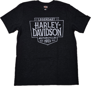 MEN'S CHARCOAL GRAY HD DEFENSE T-SHIRT - POST CARD