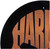 Harley-Davidson Round Tin Sign, Shiny Copper Willie G Skull Logo - 12 inches