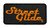 Harley-Davidson 4 in Embroidered Street Glide Emblem Sew-On Patch - Black/Orange