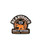 Beartooth Harley-Davidson® Stamp Metal Pin, Black, White & Orange 1.5 in. Black Finish
