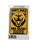 DON'T POKE THE BEAR! DIE CUT STICKER YELLOW
