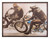 Harley-Davidson® Canvas Print Timeless Motorcycle Racing w/ Sepia Tone Colors HDL-15708