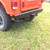 MAHINDRA ROXOR® REAR BUMPER WITH RECEIVER WRINKLE BLACK