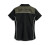 HARLEY-DAVIDSON® WOMENS WOUNDED WARRIOR WOVEN SHIRT BLACK COLORBLOCK 